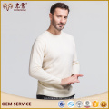 Benutzerdefinierte Größe Erdos Creme Farbe 100% Cachemire Sweater mit Großhandelspreis